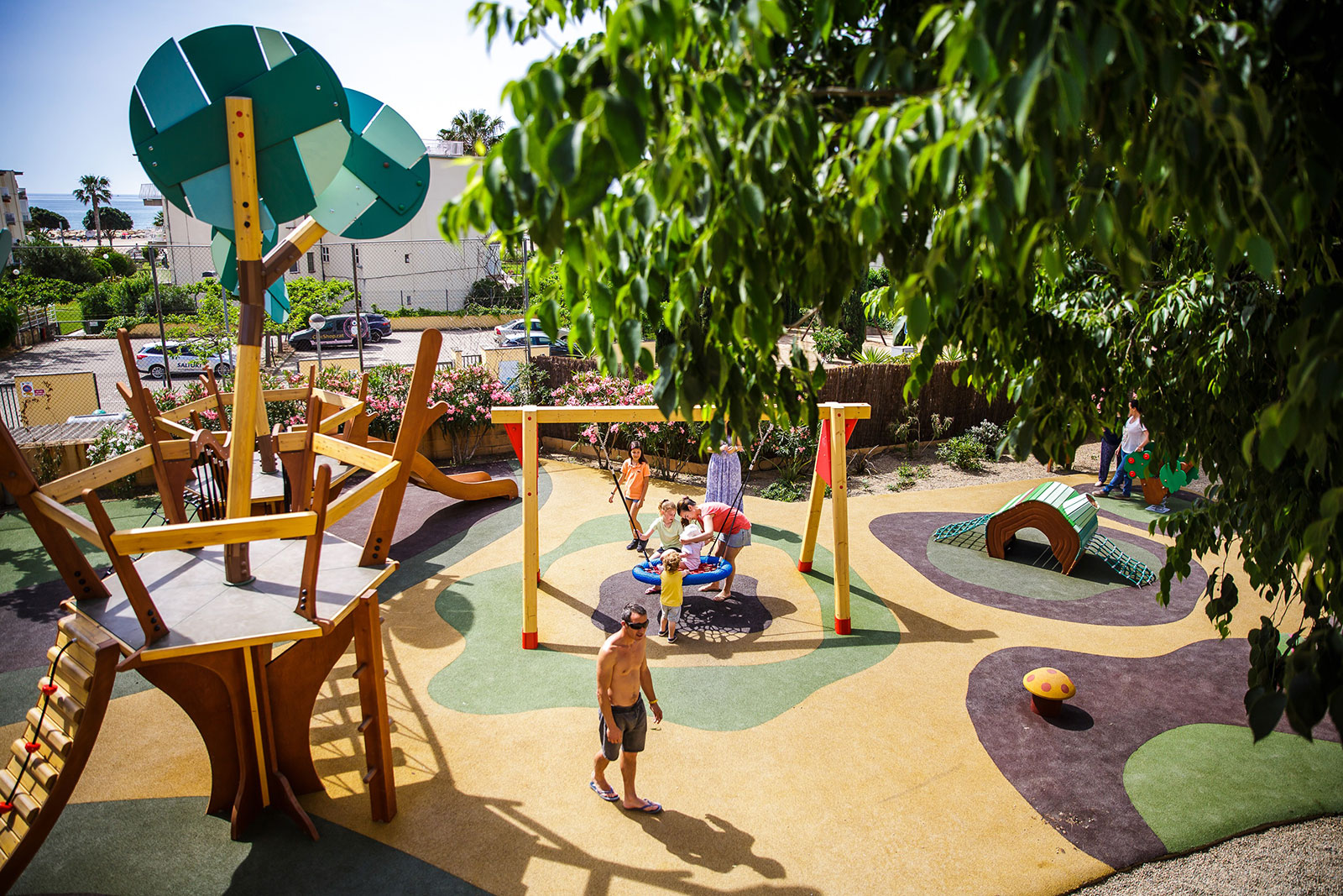 Parque infantil Camping La Llosa Cambrils